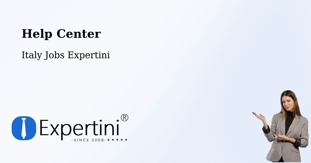 Help Center – Modena - Italy Jobs Expertini