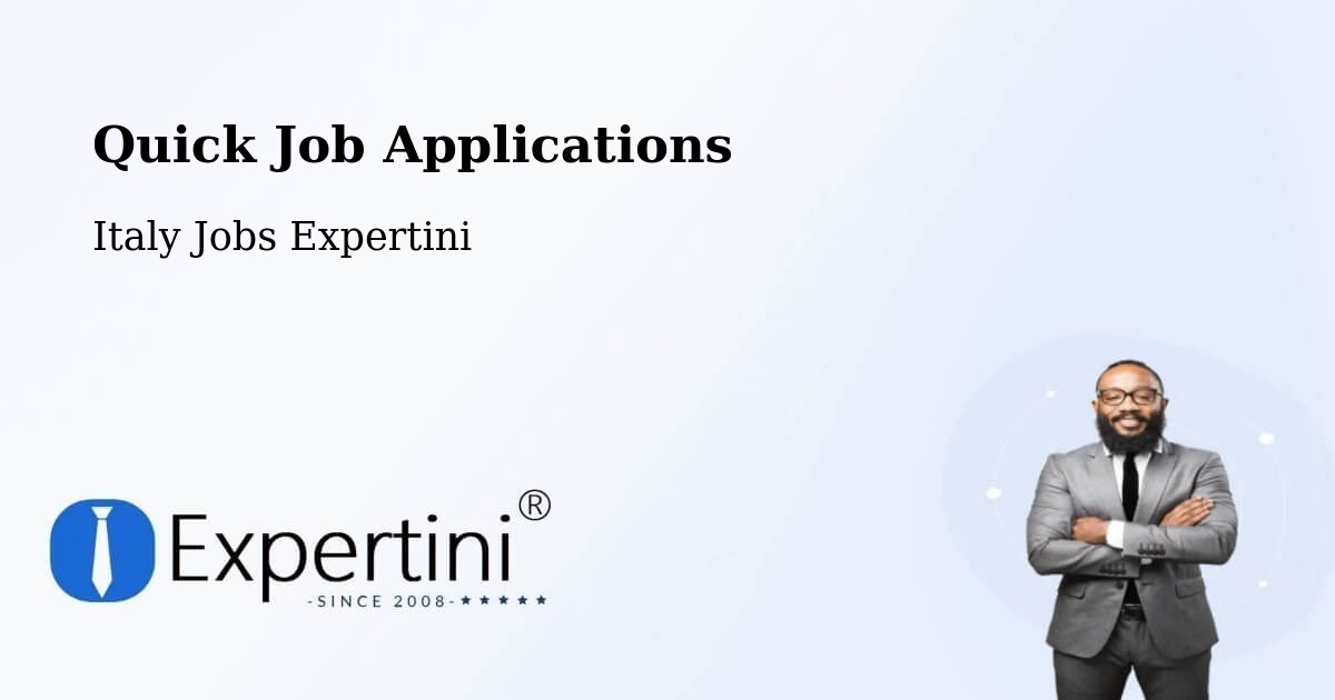 Quick Job Applications - Italy Jobs Expertini