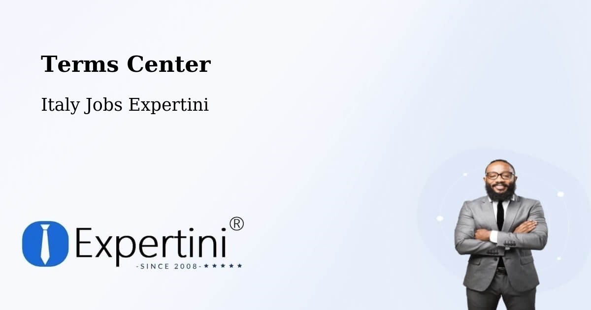Terms of Service – Modena - Italy Jobs Expertini